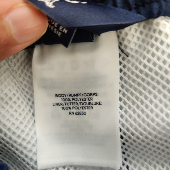 New Lands End boys swim trunk UPF 50 size 8 /size M - Picture 7 of 8